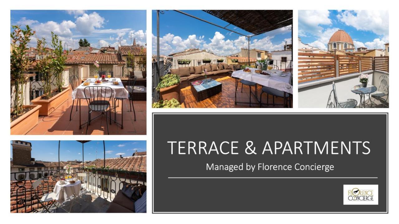 Terrace Apt In Piazza Strozzi-Center Of 피렌체 외부 사진